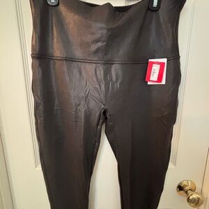 SPANX Faux Leather Leggings